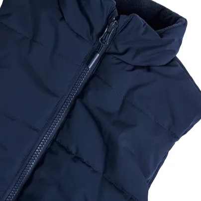 Boboli Parka technical fabric for boys 517283 2440 navy blue