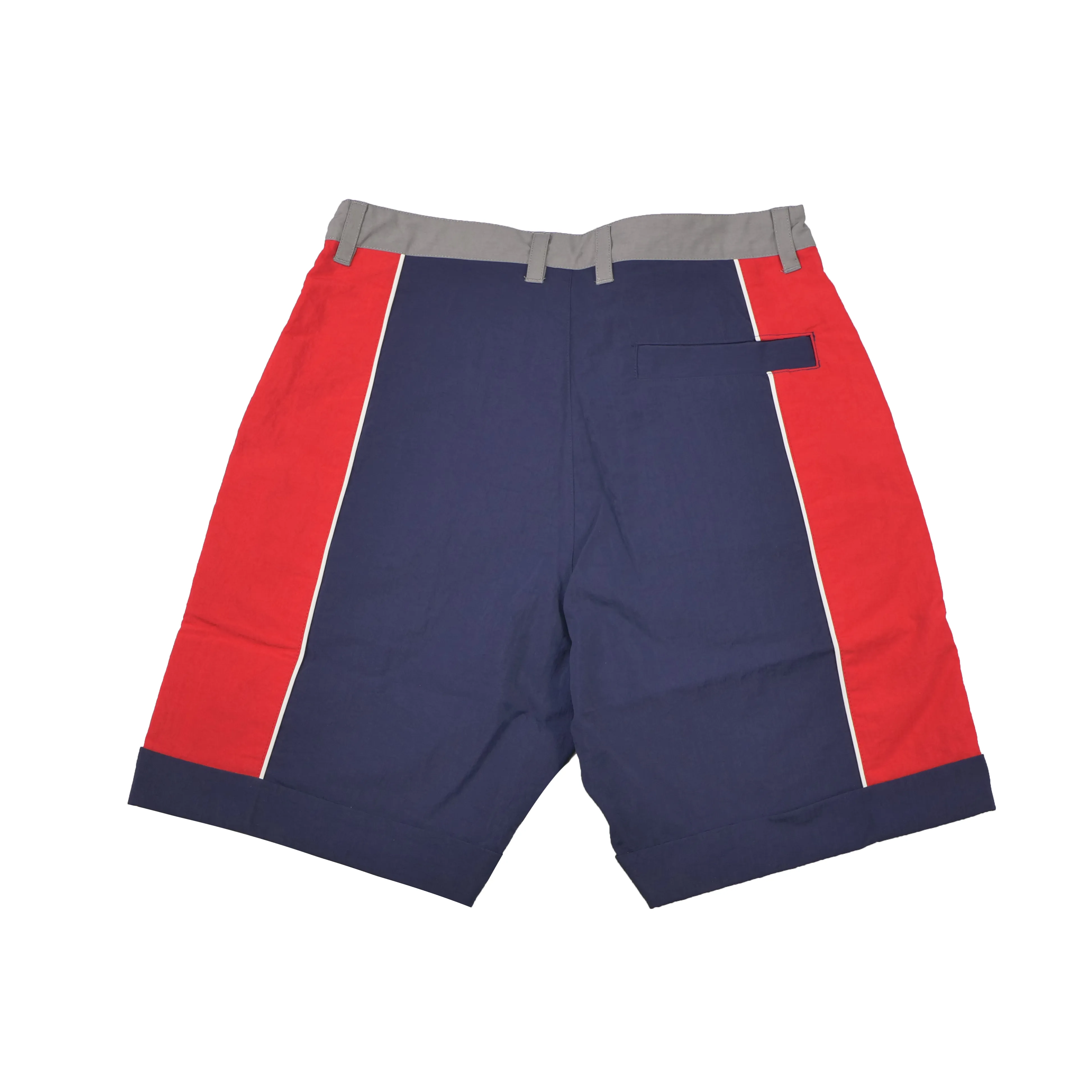 BORO ROLL HEM SHORTS NAVY