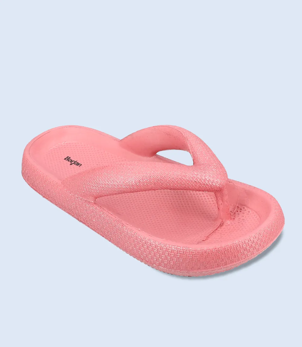 BW7078-PINK-Women Flip flop