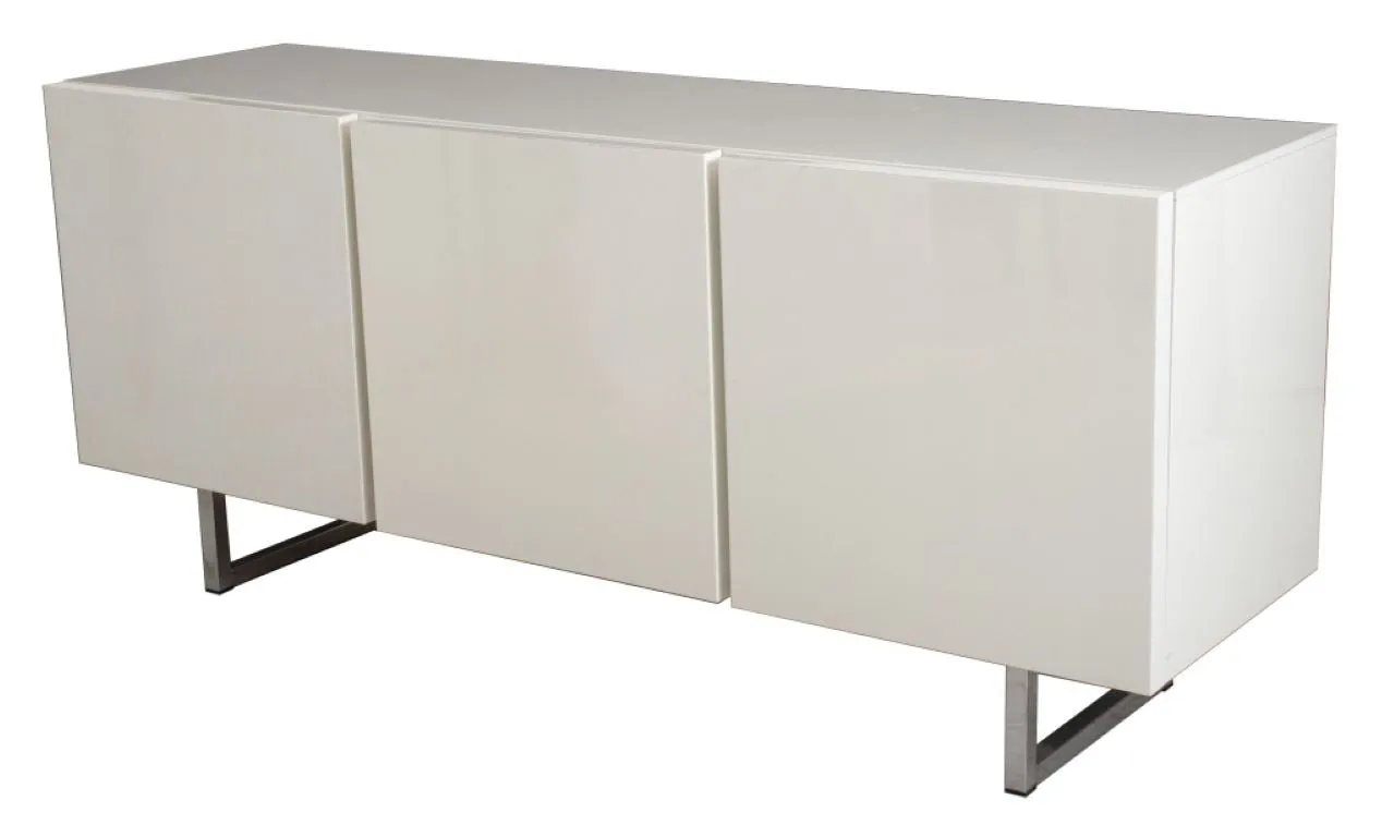 Calligaris Horizon Lacquered 3 Door Sideboard