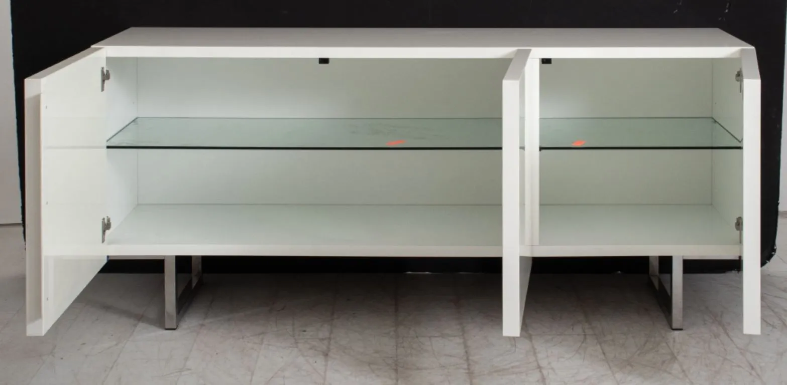 Calligaris Horizon Lacquered 3 Door Sideboard