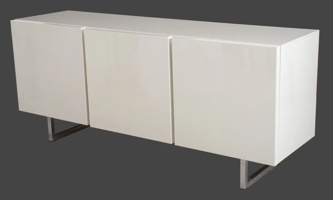 Calligaris Horizon Lacquered 3 Door Sideboard