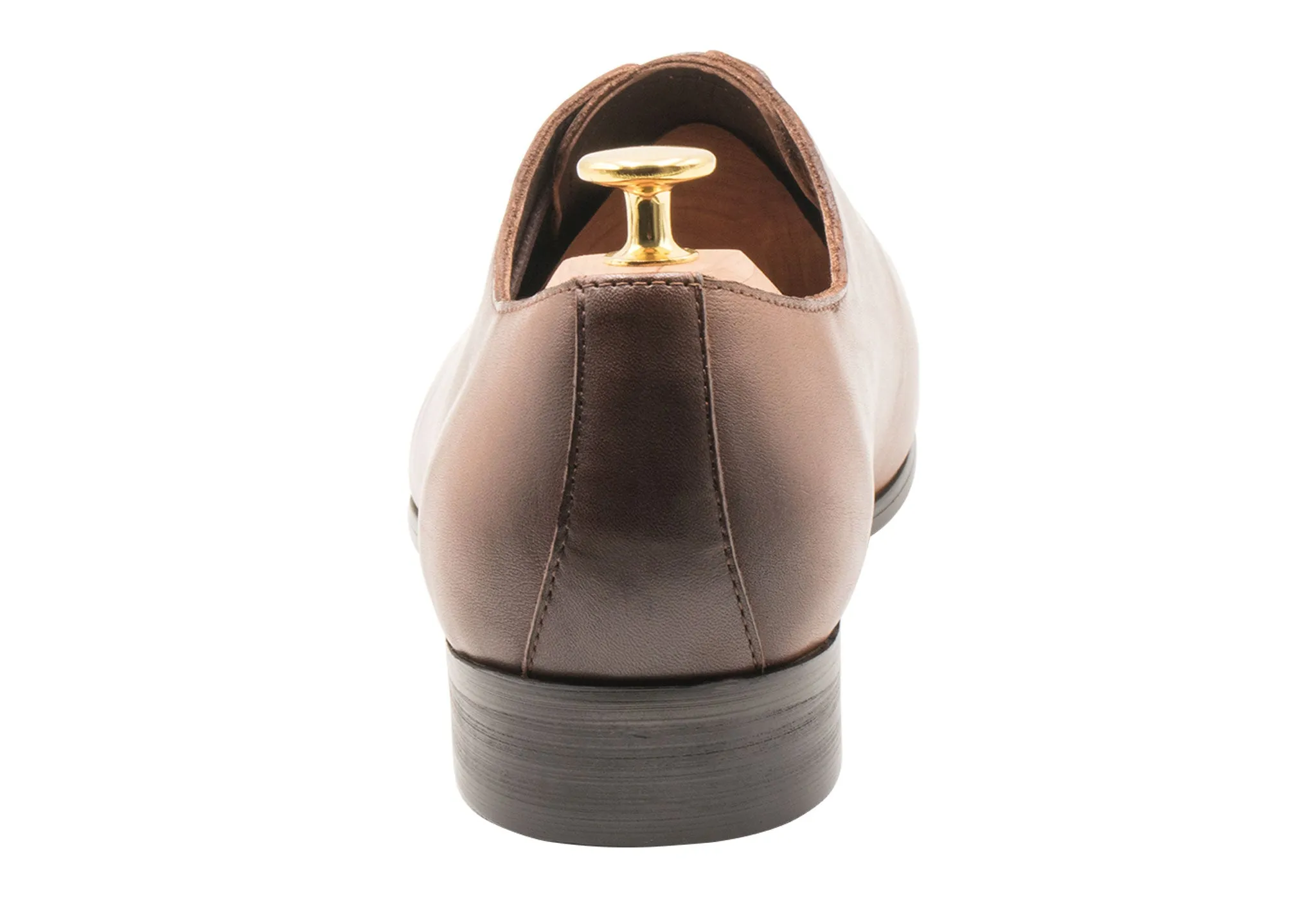 Carlota Blake Stitch Chestnut Oxford