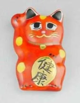 Cat, Lucky White (Chopstick Holder)