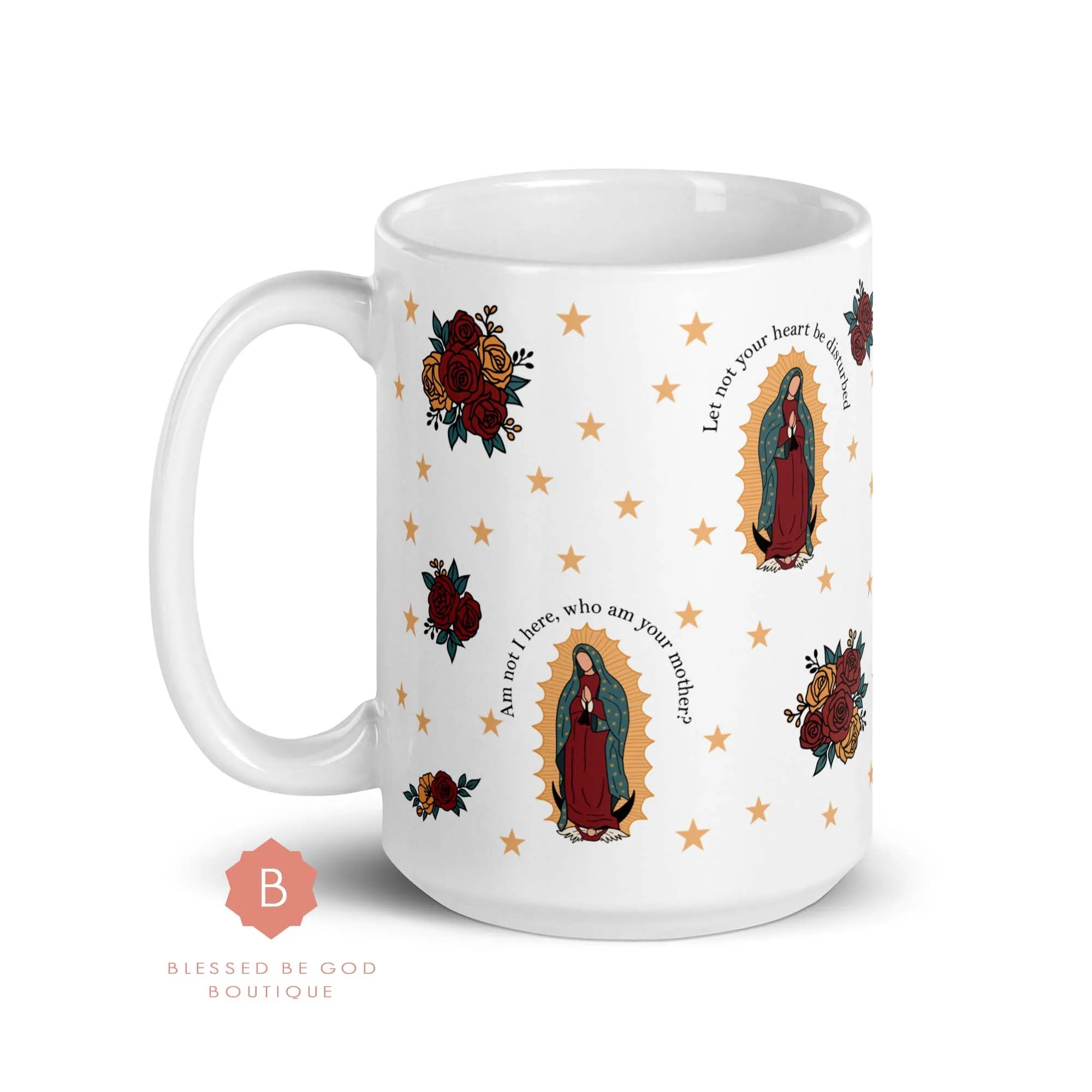 Catholic Coffee Mug, Our Lady of Guadalupe