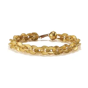 Classic Gold Interlink Bracelet