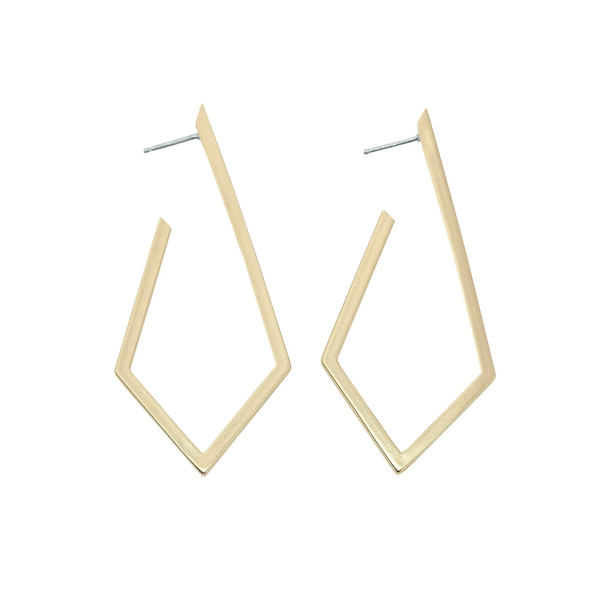 Cometa Statement Earrings - Bronze