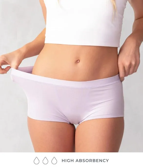 Comfort Boyshort Period Underwear