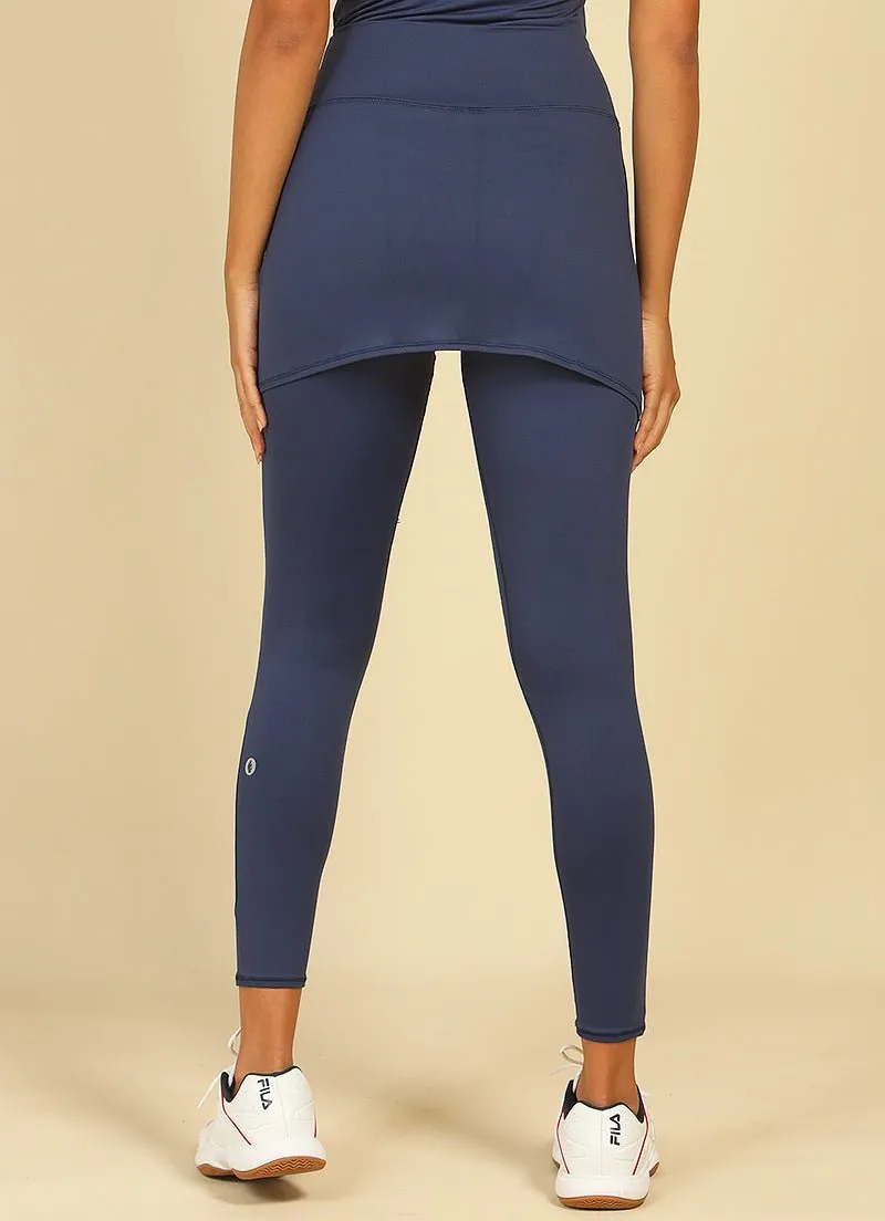 Comfort Skirted Legging (Navy)