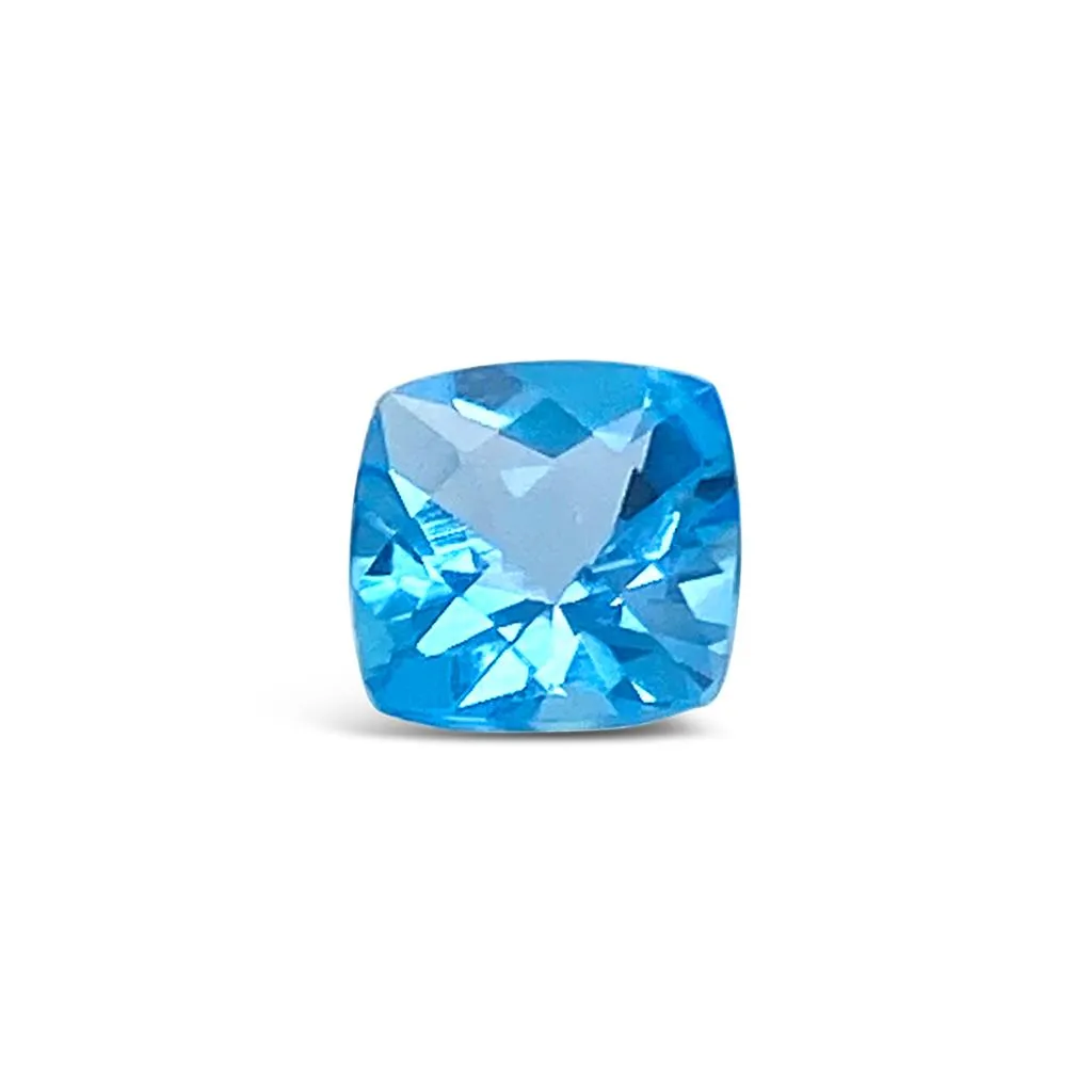 Cushion Cut Swiss Blue Topaz Gemstone (1.80 ct. tw. Gemstone)