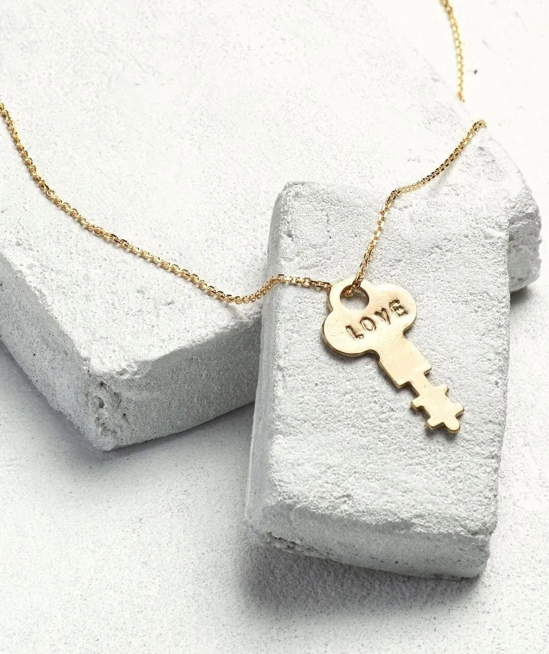 Dainty Key Necklace