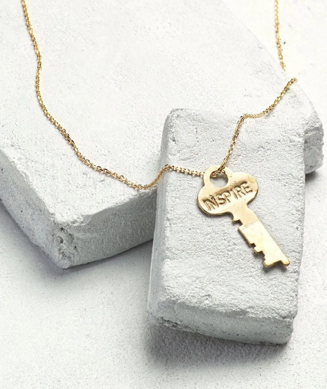 Dainty Key Necklace