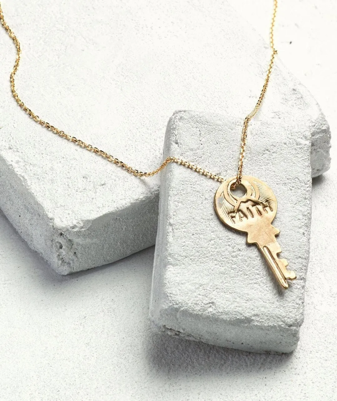 Dainty Key Necklace