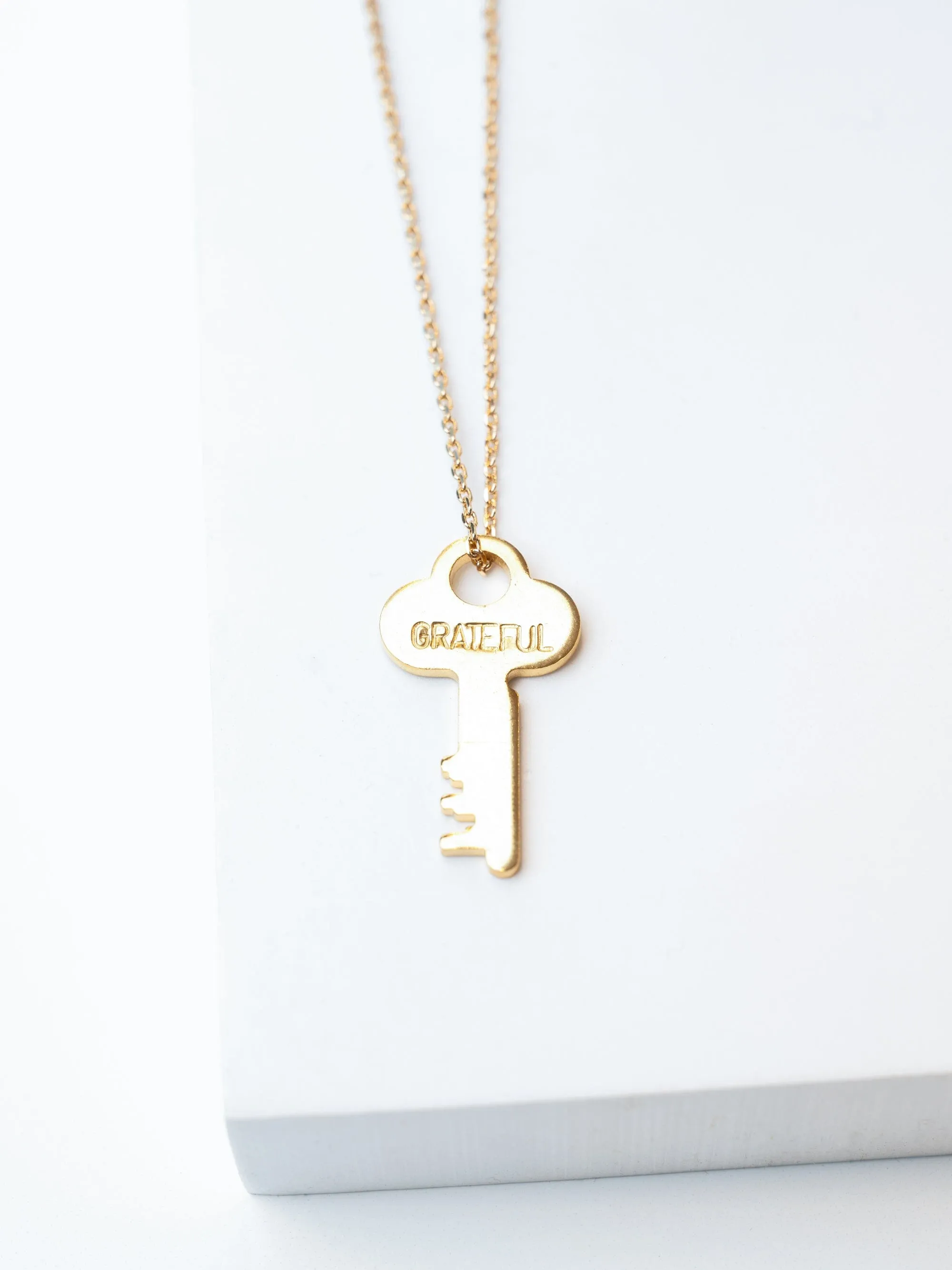 Dainty Key Necklace