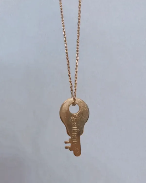 Dainty Key Necklace