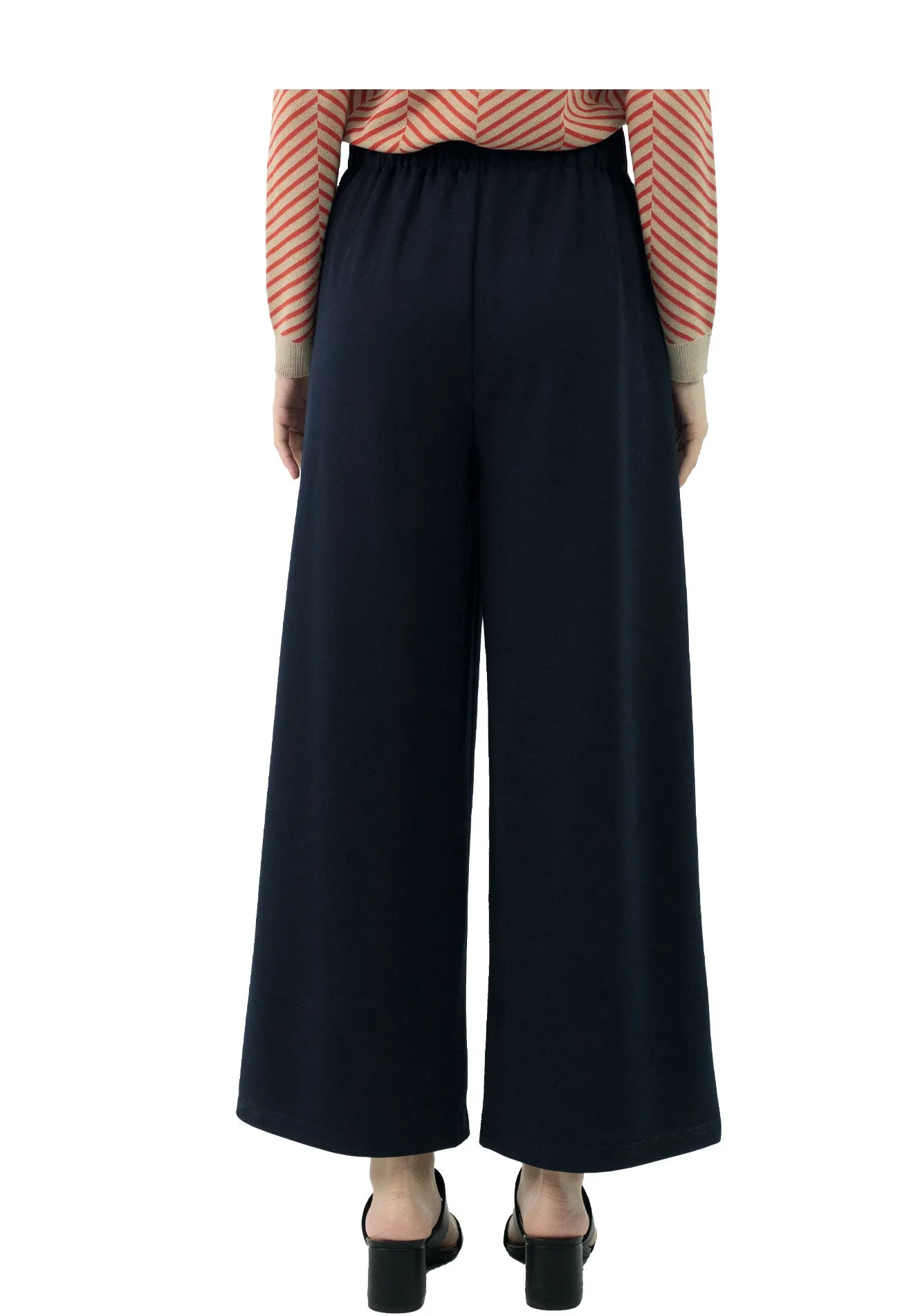 DAISY By VOIR KOL Pleated Side Buckle Pants