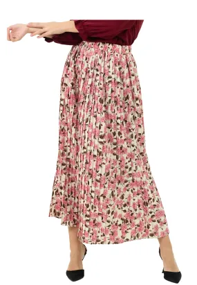 DAISY By VOIR Pleated Maxi Skirt