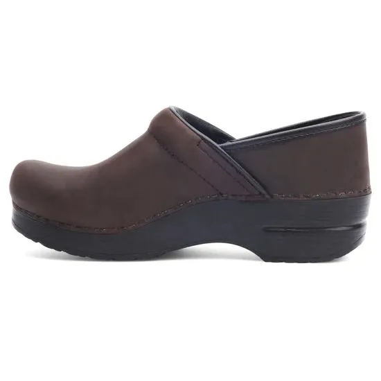 Dansko Women's Professional Clog - Antique Brown Oiled