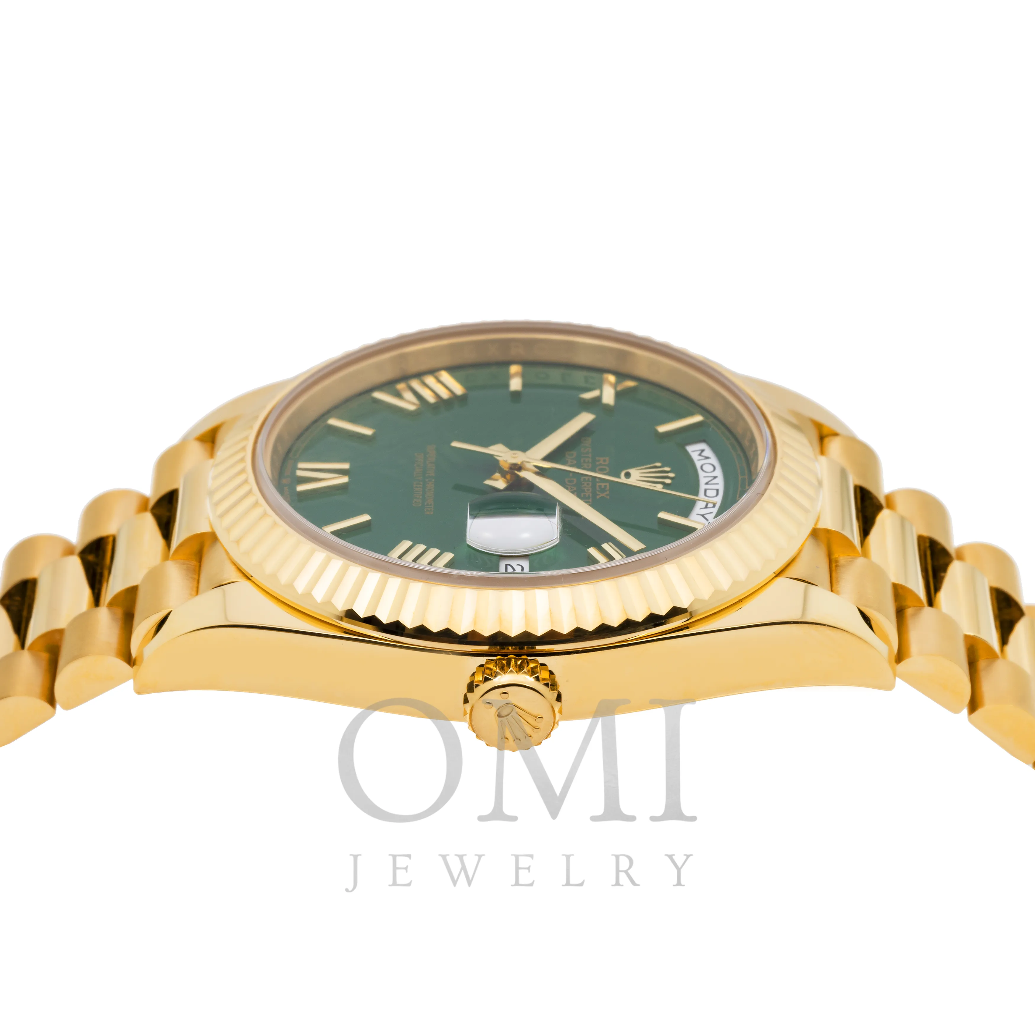 Day-Date  228238 40MM - Yellow Gold Watch With President Yellow Gold Oyster Bracelet and Fluted Bezel