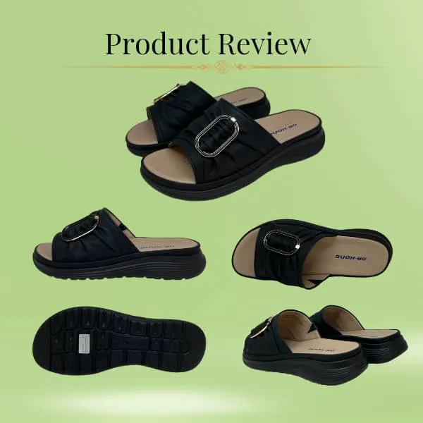 DR.KONG WOMEN TOTAL CONTACT SANDALS DK-S3001790-BLK(RP : $149)