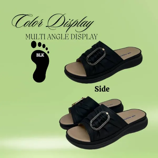 DR.KONG WOMEN TOTAL CONTACT SANDALS DK-S3001790-BLK(RP : $149)