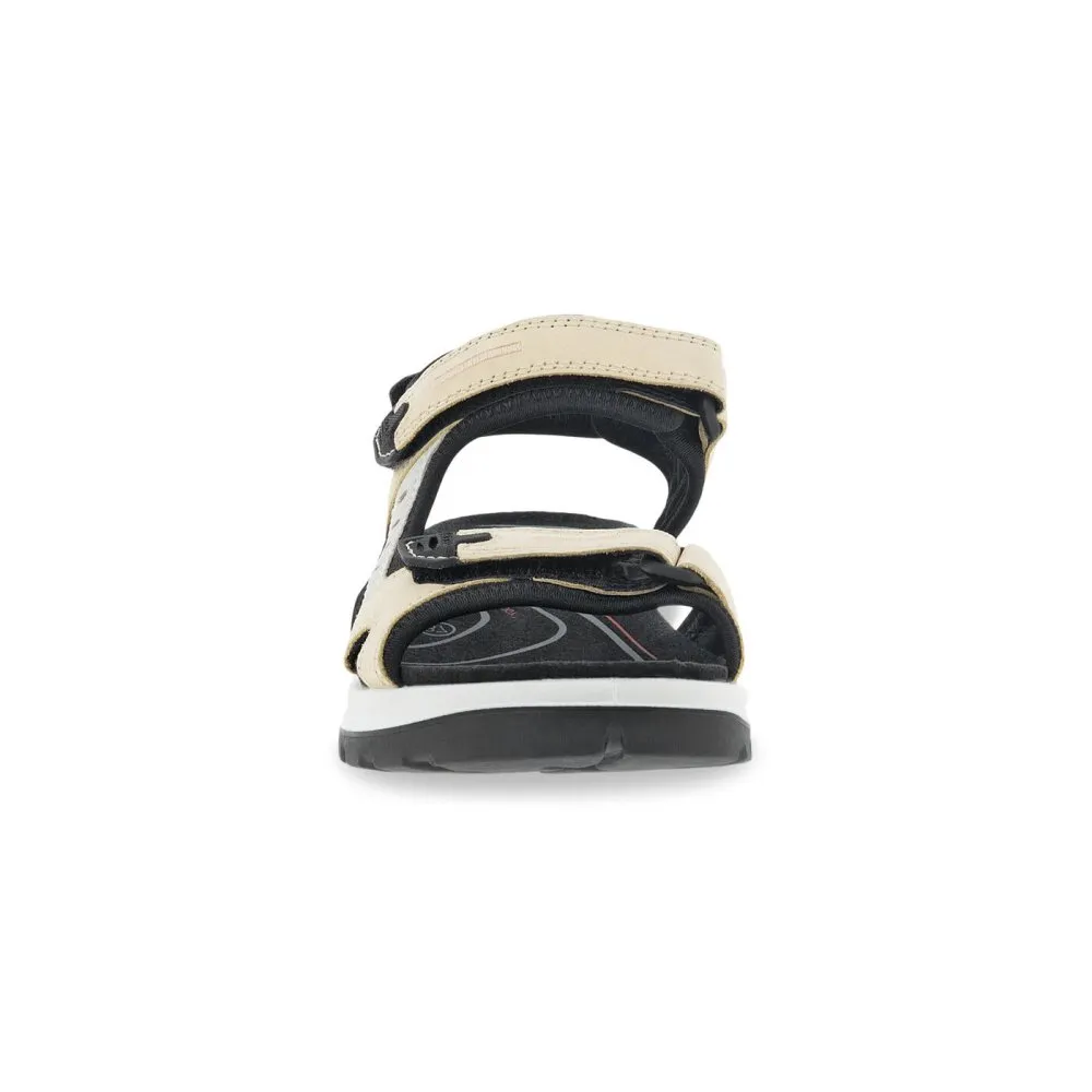 Ecco Women's Yucatan Sandal - Straw/Shadow White