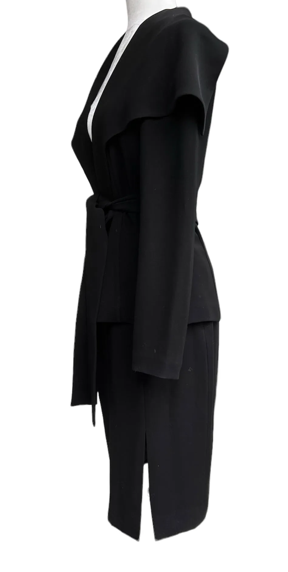 Etcetera Black Suit Blazer and Skirt 6