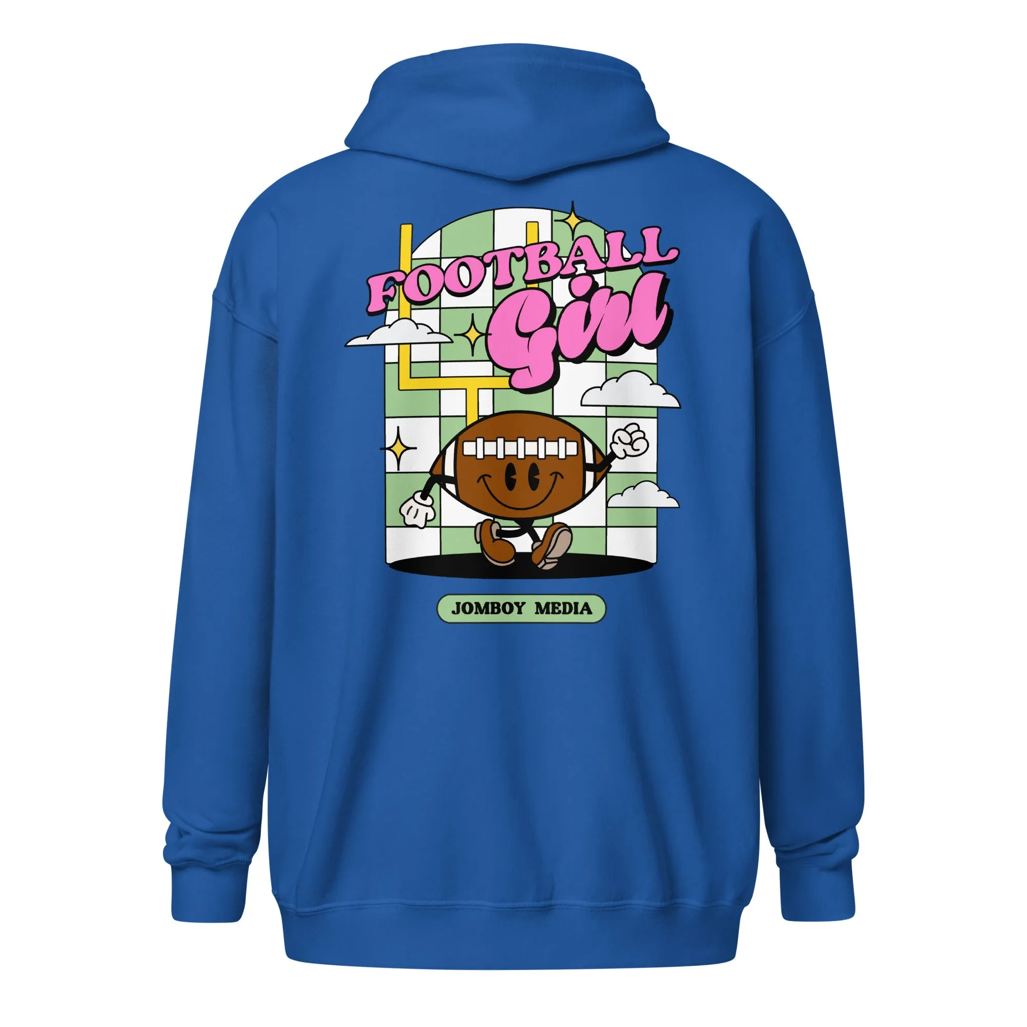 FOOTBALL GIRL | ZIP-UP HOODIE