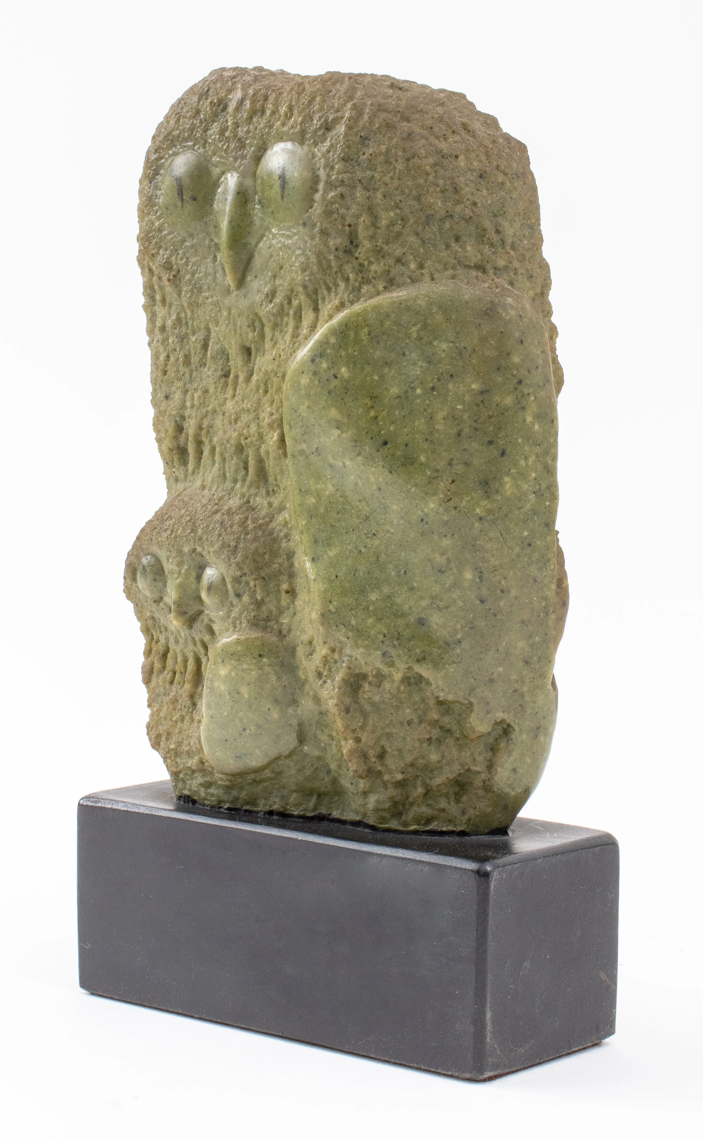 Frank Eliscu, "Owl Mother and Chick" Sculpture