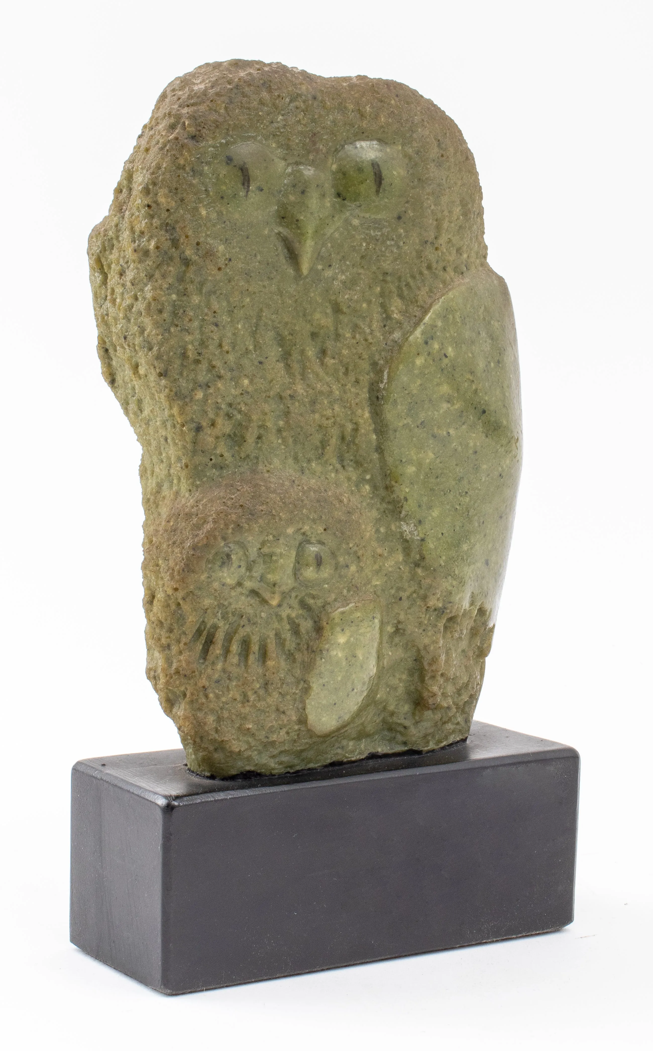 Frank Eliscu, "Owl Mother and Chick" Sculpture