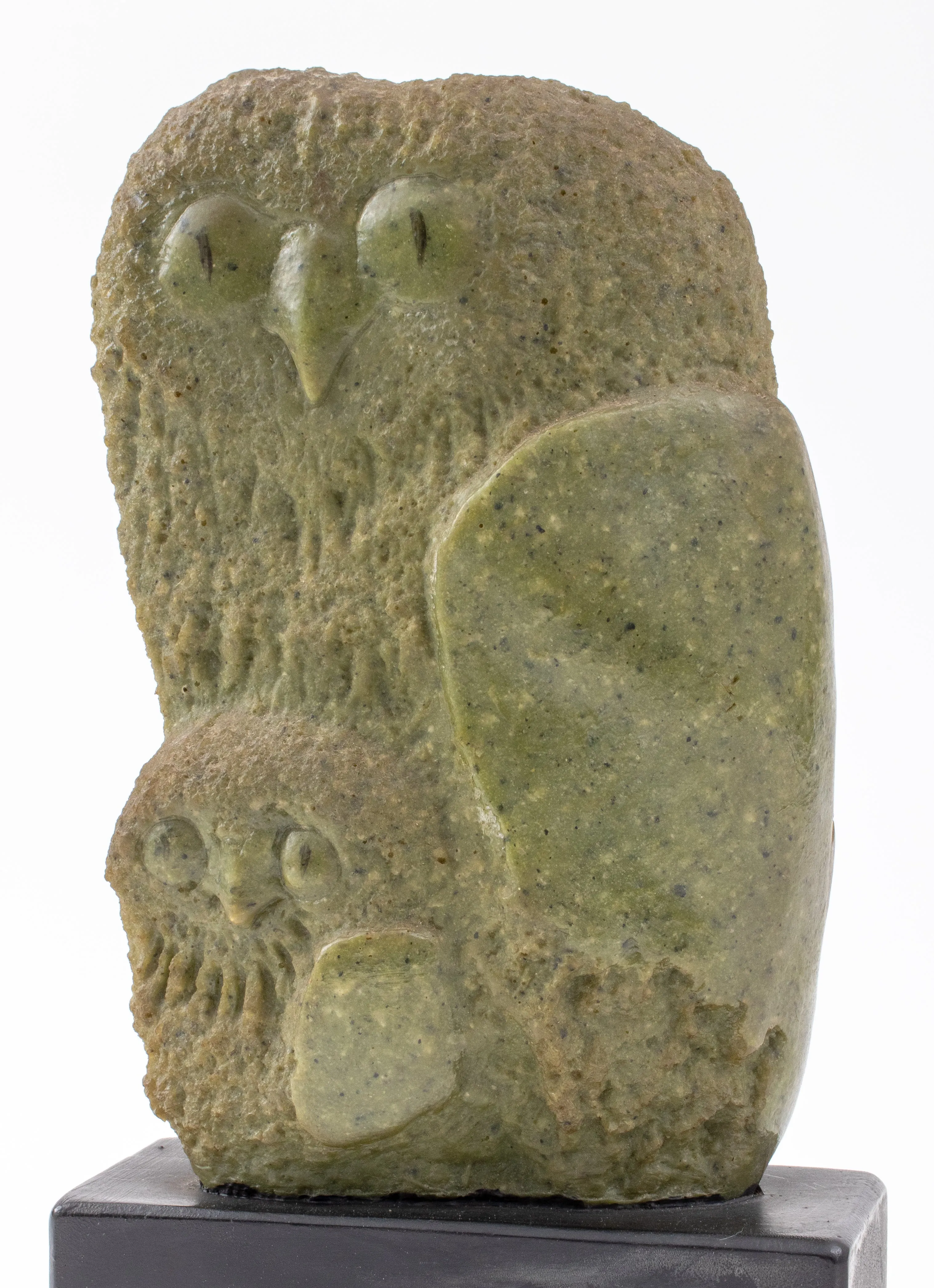 Frank Eliscu, "Owl Mother and Chick" Sculpture