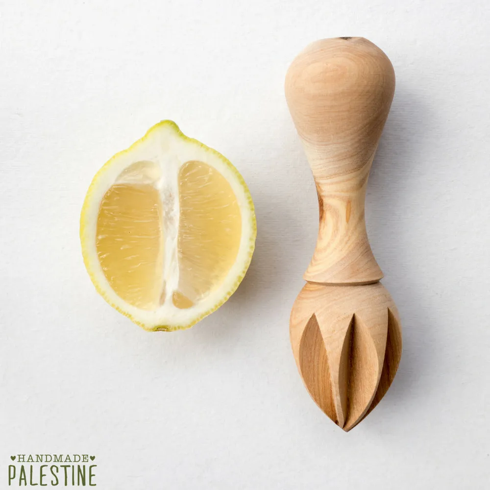 Handmade Olive Wood Lemon Reamer