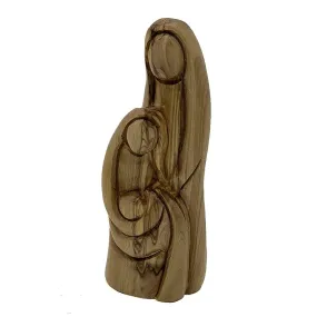 Holy Family Made in Olivewood From Bethlehem Christian Jerusalem Model 313 ( TS )