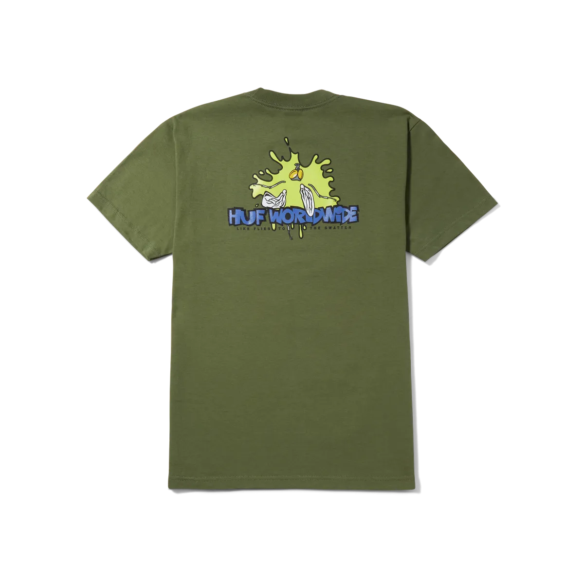 HUF SWAT TEAM S/S TEE-OLIVE