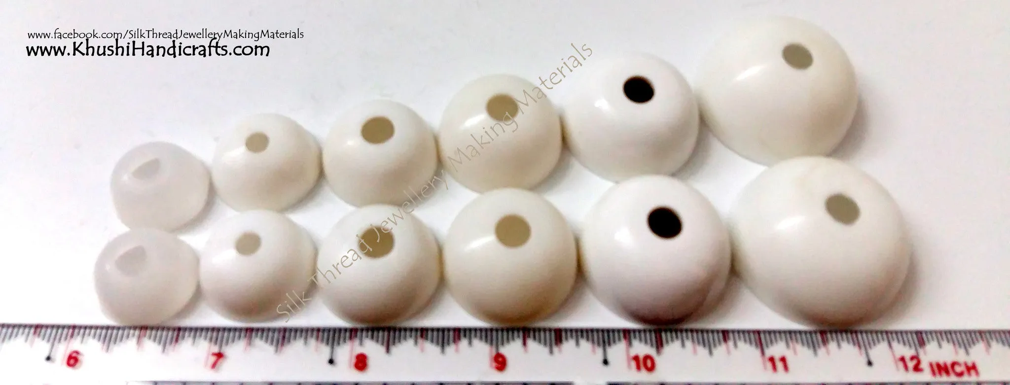 Jhumka Bases-Bulk-200 pieces (100 pairs) per size