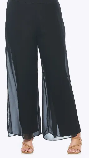 Joshua James Chiffon Overlay Pant