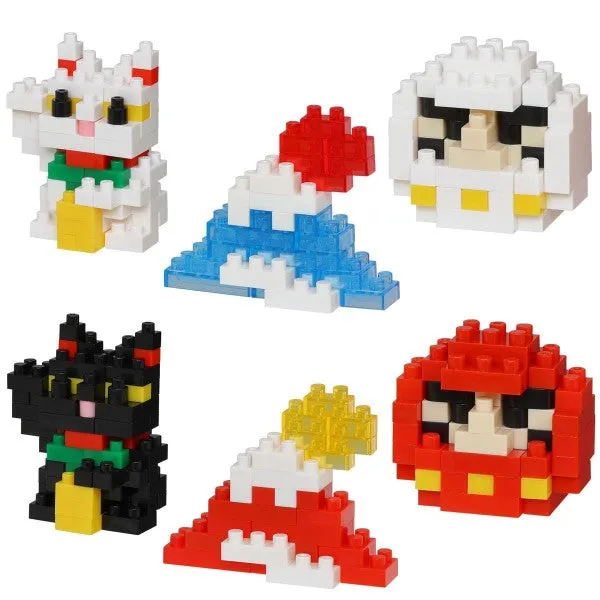 Kawada Nanoblock Lucky Charm & Omikuji (Blind Box)