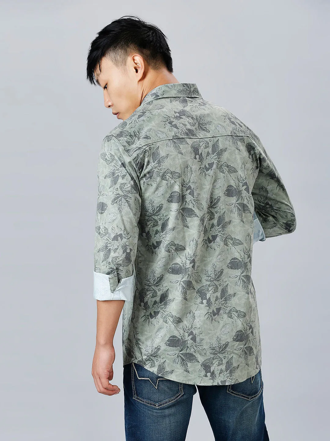 Kekhire Floral Printed Men's Shirt