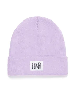 Knit Beanie in Deep Lilac