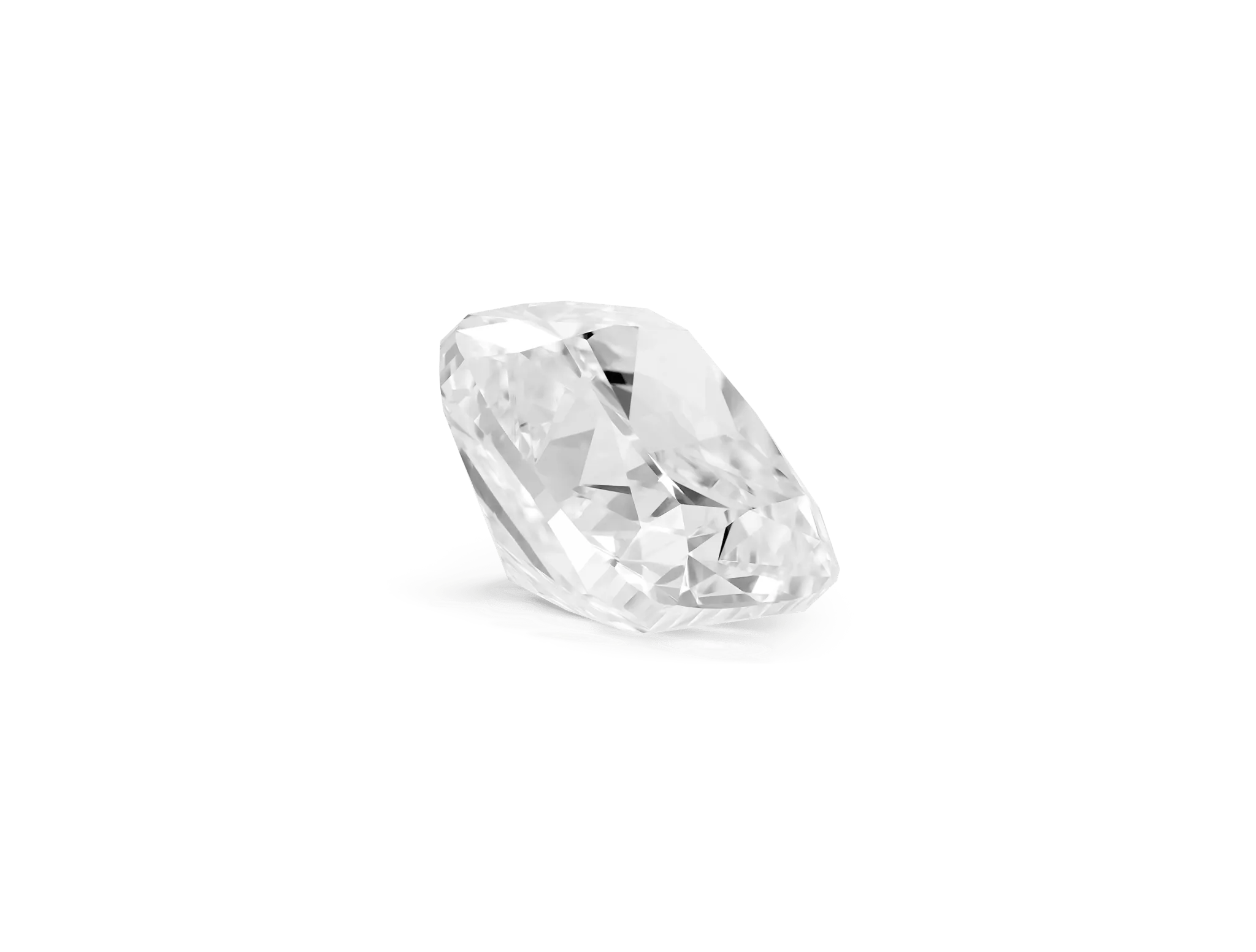 Lab-Grown Loose 2ct. Cushion Cut Diamond | White