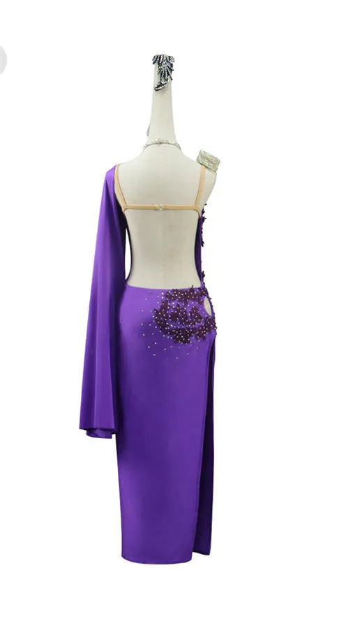 Latin Dance Dress | Custom - Made | QY29