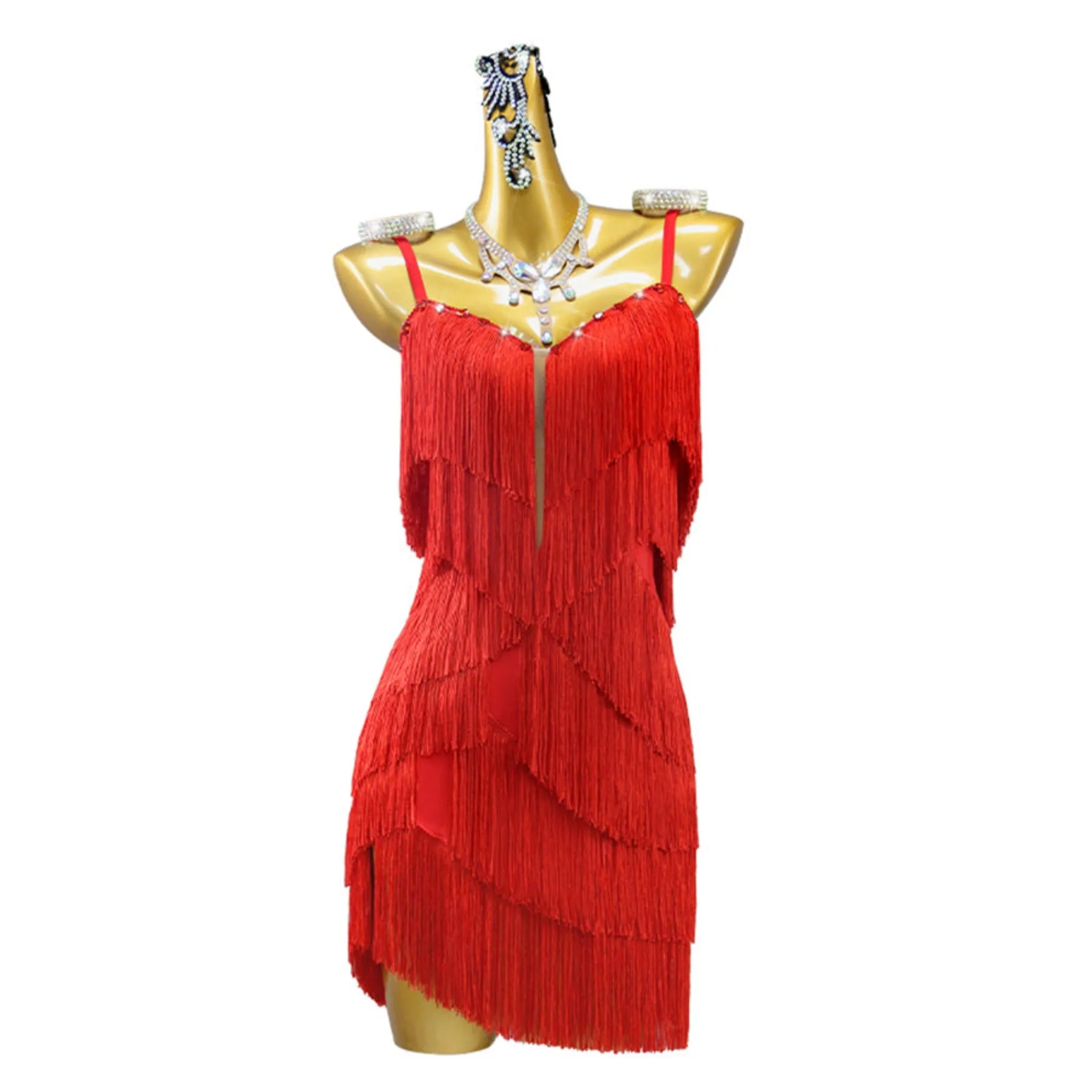 Latin Dance Dress | Custom - Made | QY48