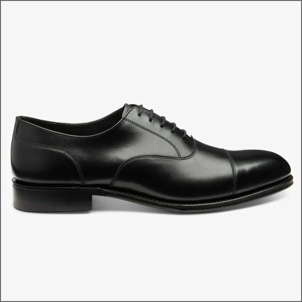 Loake Stonegate Carbon Black Shoe*