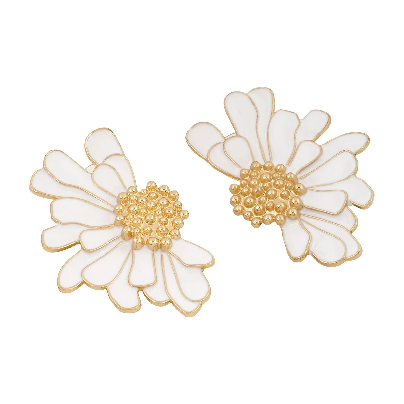 Lolanthe White Earrings