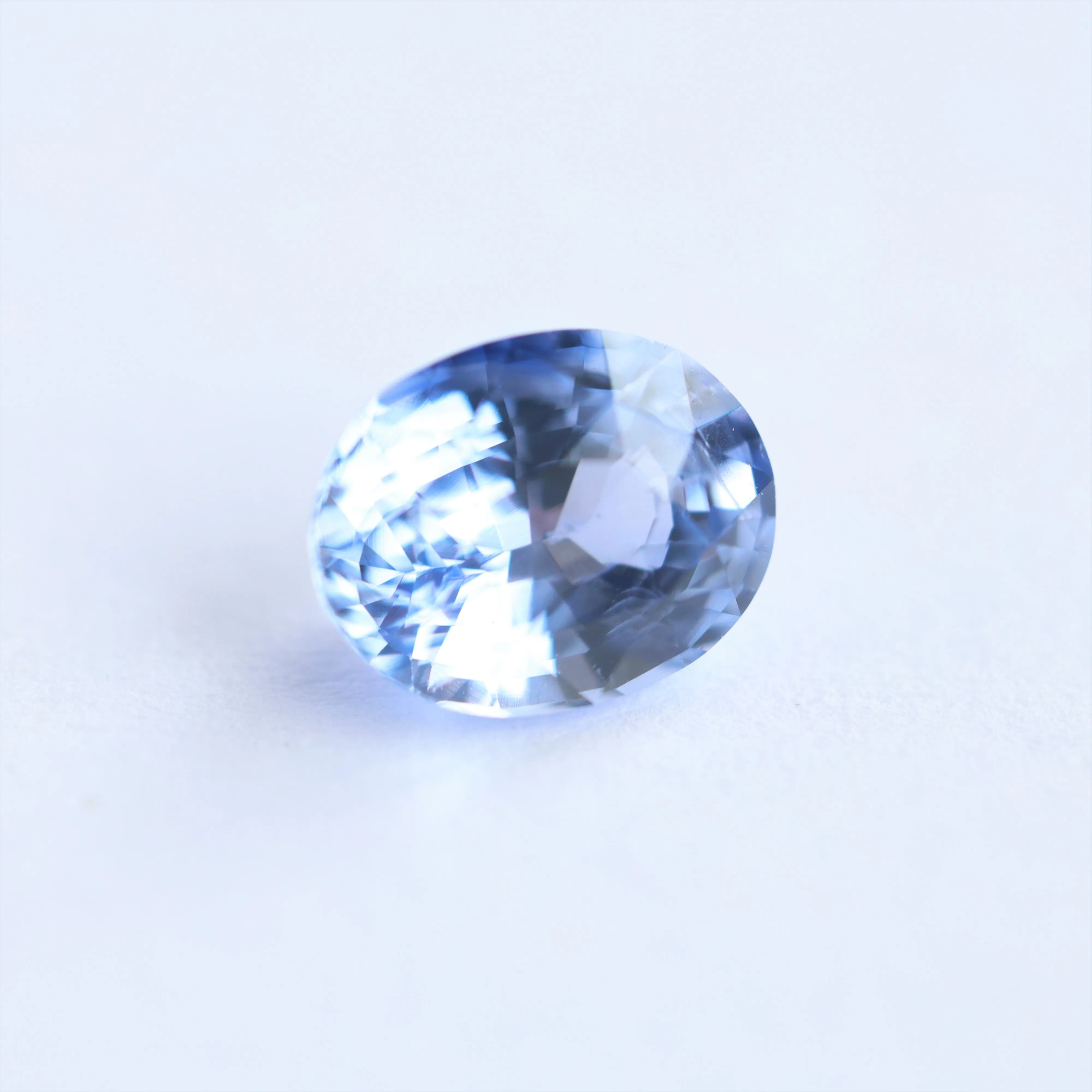 Loose 1.71 Ct Oval Blue Sapphire