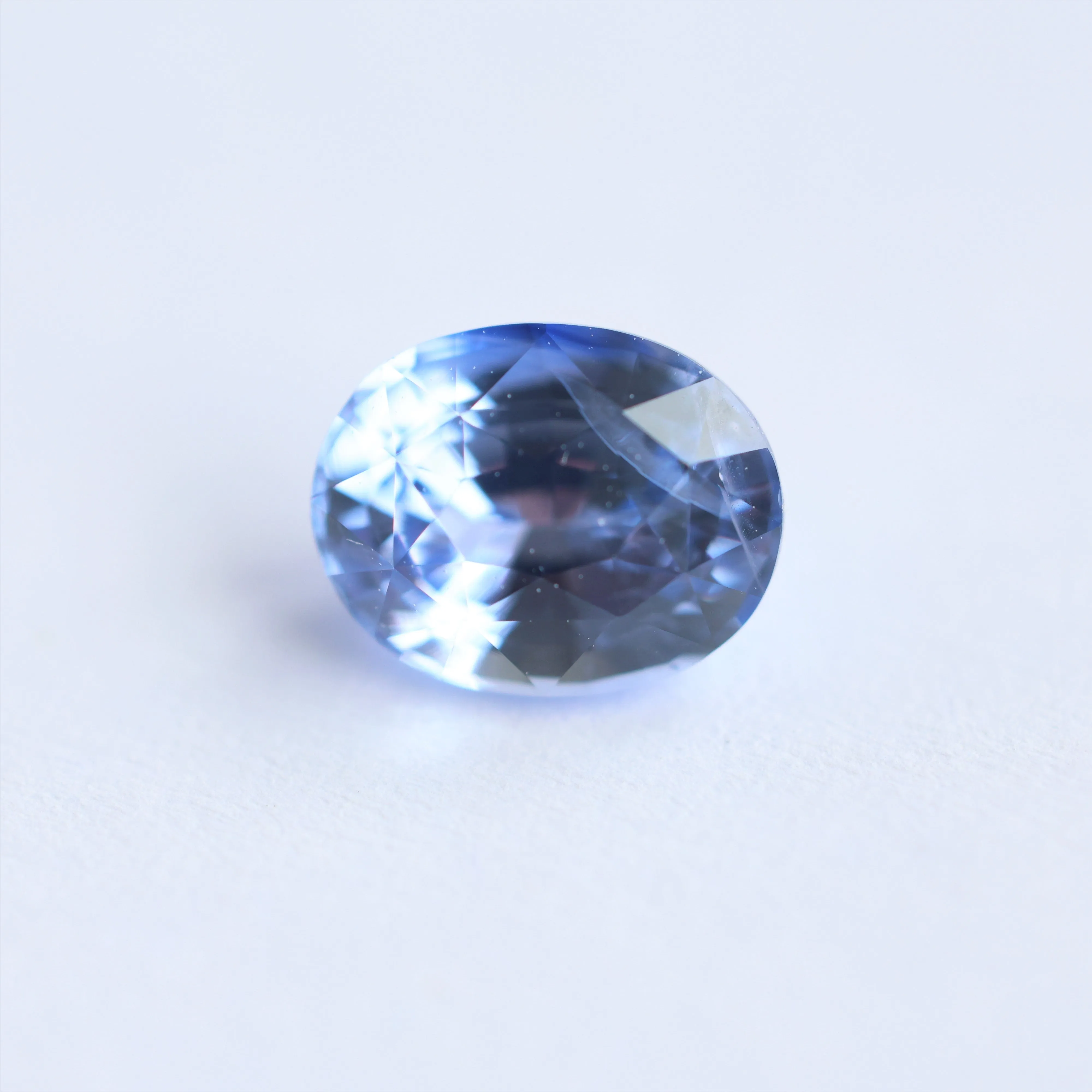 Loose 1.71 Ct Oval Blue Sapphire