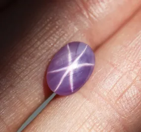 Loose 2.07 Ct Oval Purple Star Sapphire