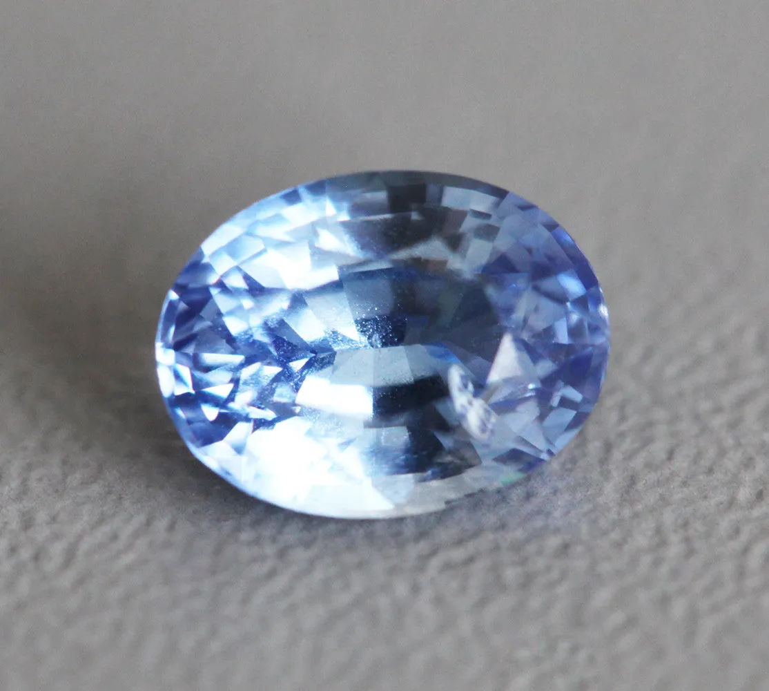 Loose 2.20 Ct Oval Blue Sapphire