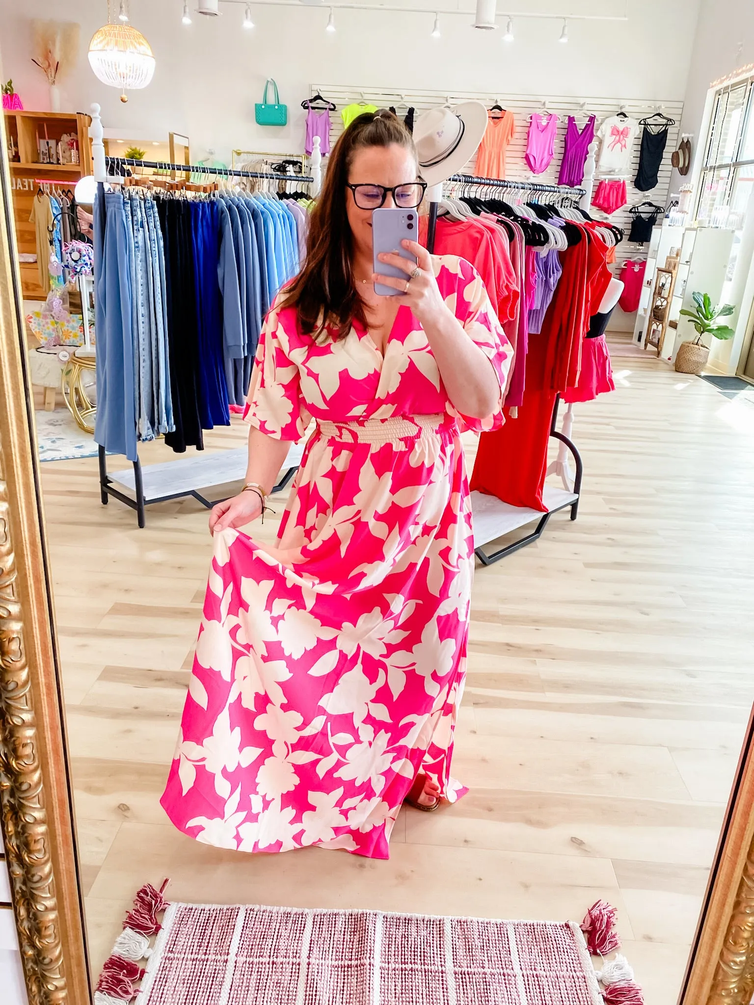 Maxi Meets Kimono- Floral Beauty