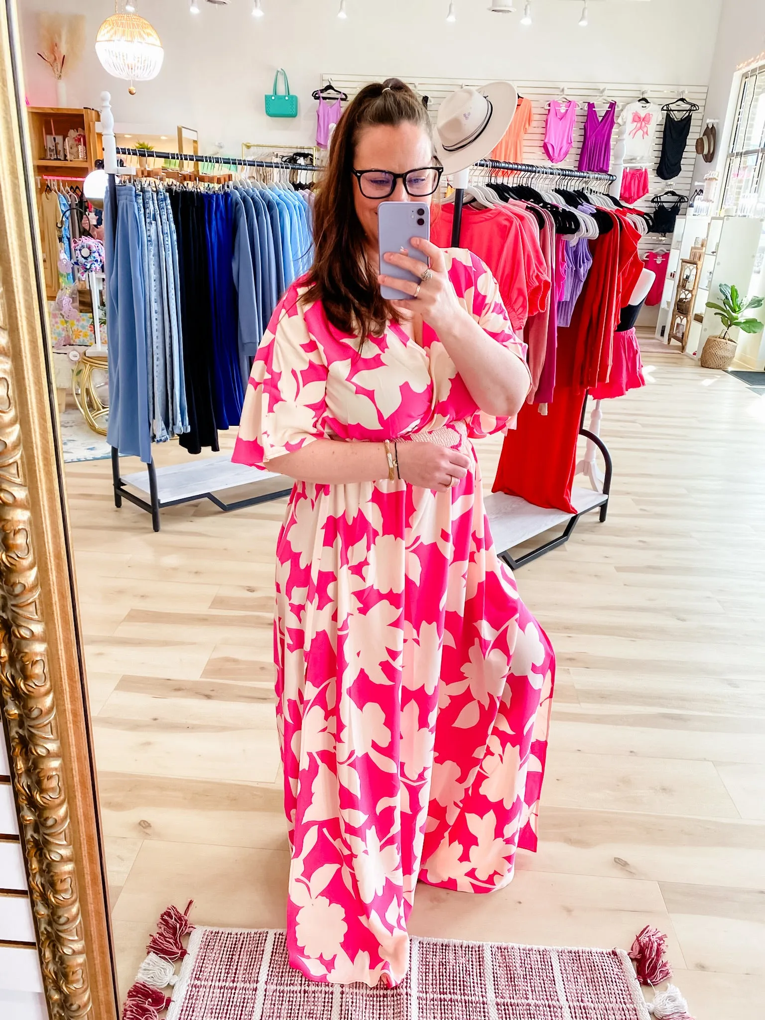 Maxi Meets Kimono- Floral Beauty